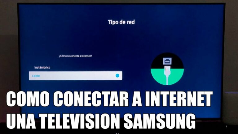 Como conectar wifi a televisor samsung