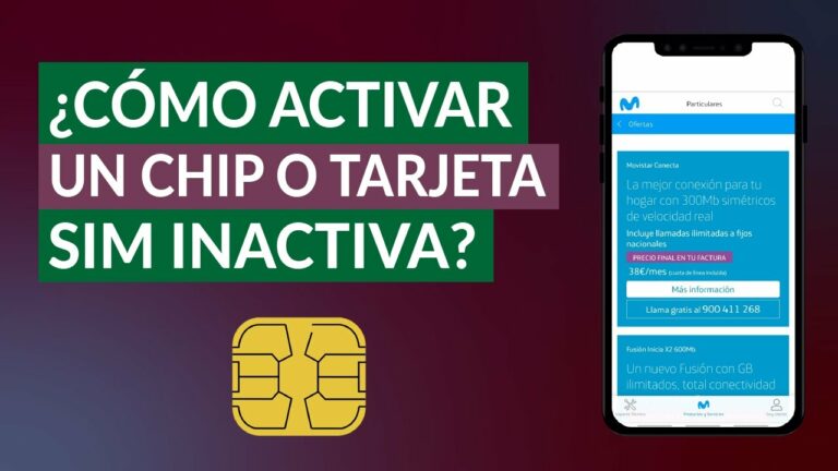 Tarjeta sim desactivada como activar