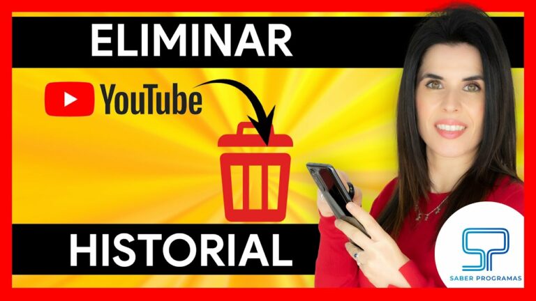 Como borrar historial de youtube