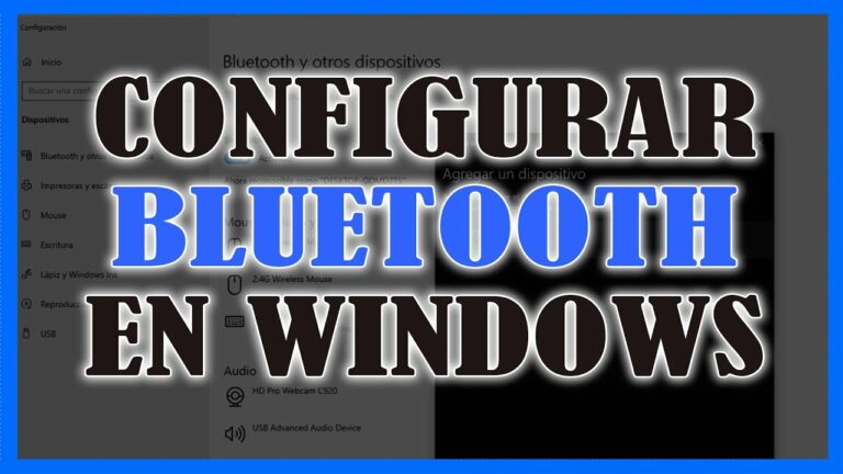 Como conectar auriculares bluetooth a windows 7