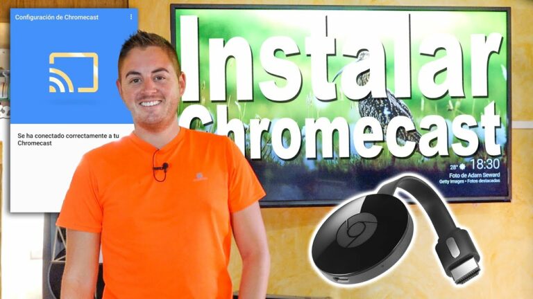 Como se instala chromecast