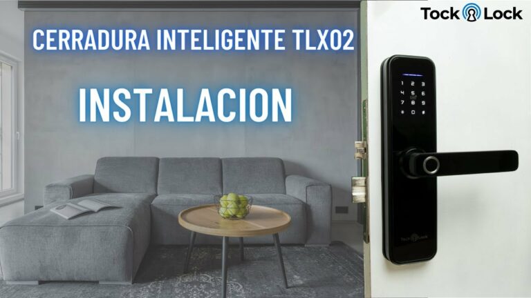 Como instalar cerradura inteligente