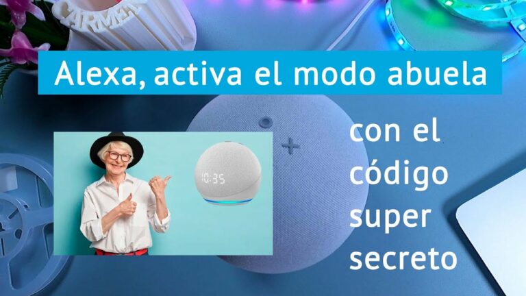 Como activar el modo abuela de alexa