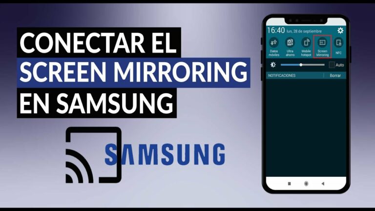 Como activar screen share en tv samsung