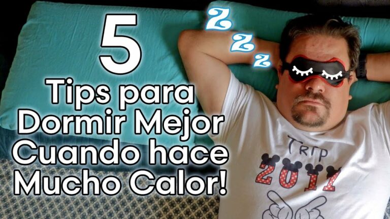 Como dormir cuando hace mucho calor