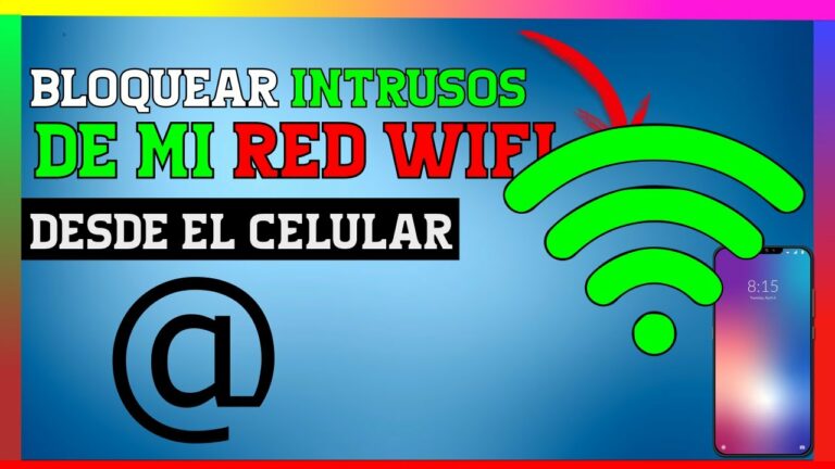 Como eliminar dispositivos conectados a mi wifi desde mi celular