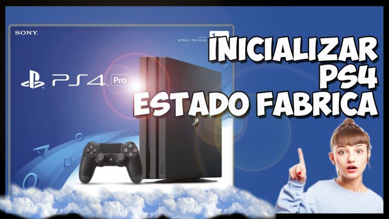 Como borrar todo de la play 4