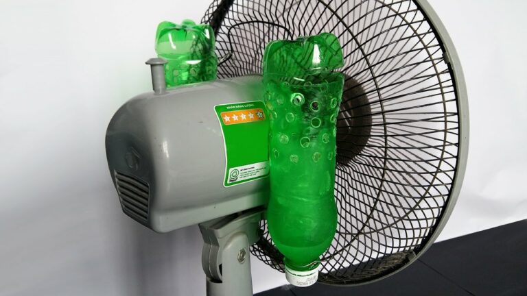 Como convertir un ventilador en aire acondicionado