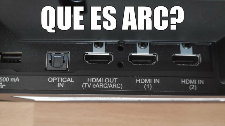 Como saber si mi tv tiene hdmi arc