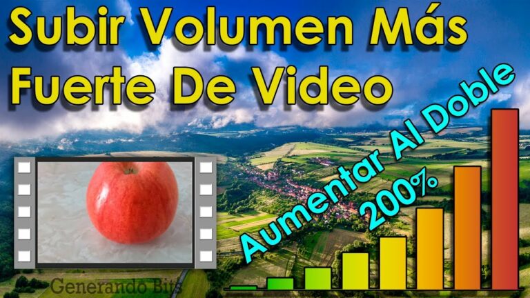 Como subirle el audio a un video