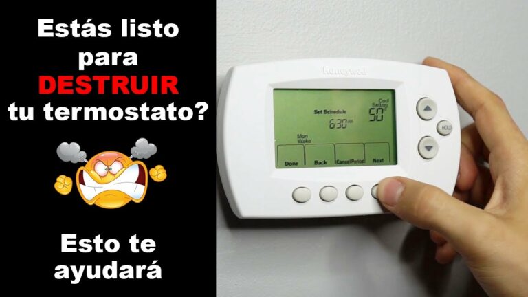 Honeywell termostato como funciona