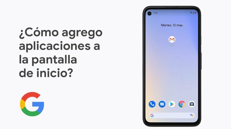 Como poner las aplicaciones en la pantalla de inicio