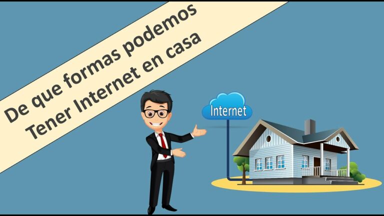 Como tener internet en casa