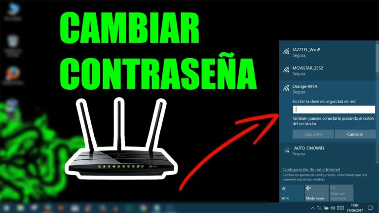 Como cambiarle la contraseña a un router