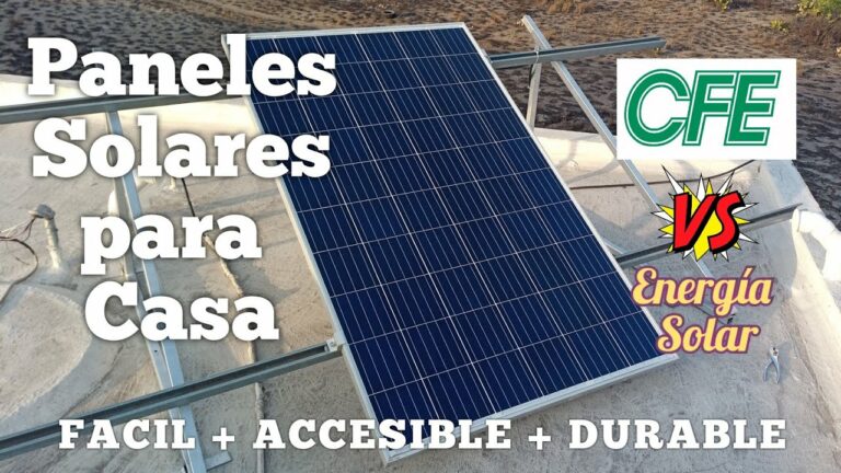 Como poner placas solares en casa