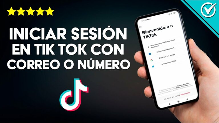 Como iniciar sesión en tiktok