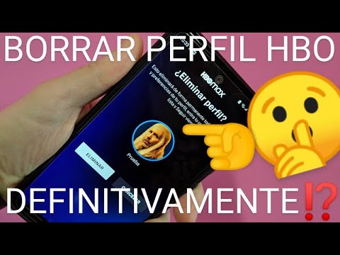 Como eliminar un perfil de hbo max