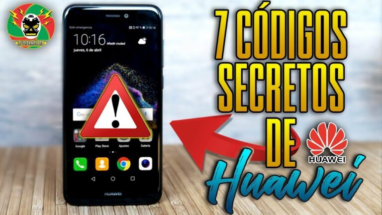 Como entrar al menu oculto de huawei