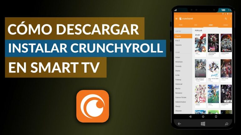 Como poner crunchyroll en smart tv