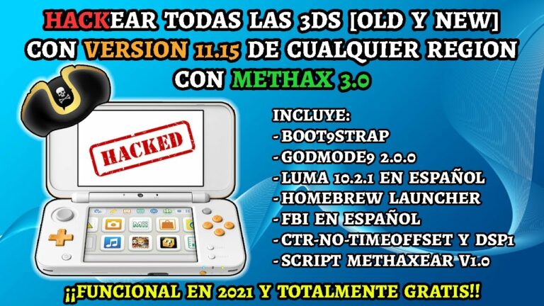 Como hackear nintendo 3ds