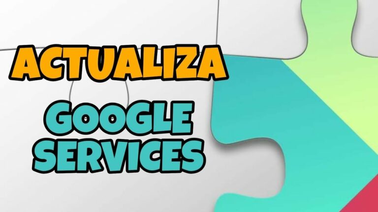 Como actualizar los servicios de google play