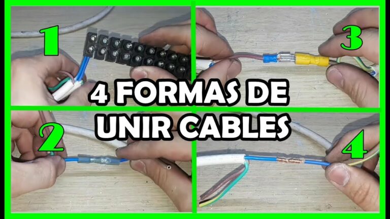 Como conectar varios cables a uno