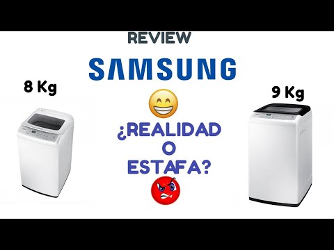 Lavadora samsung 9 kg como funciona