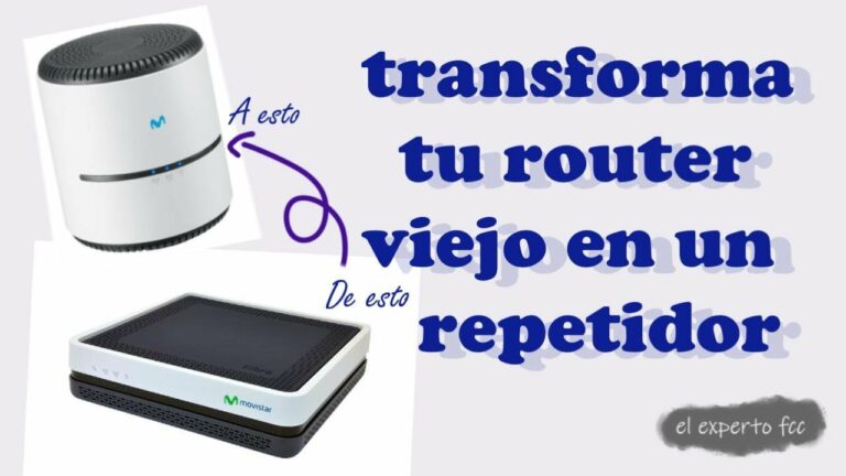 Router movistar como repetidor wifi sin cables