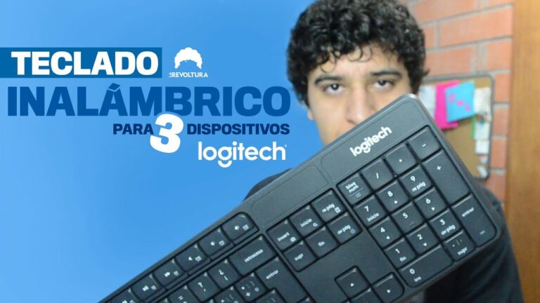 Como conectar un teclado inalambrico logitech