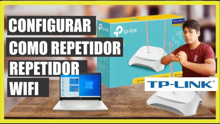 Configurar router tp link como repetidor con cable