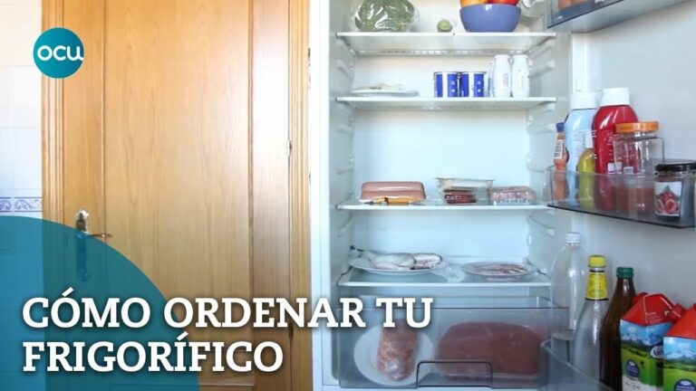Como colocar los alimentos en un frigorífico no frost