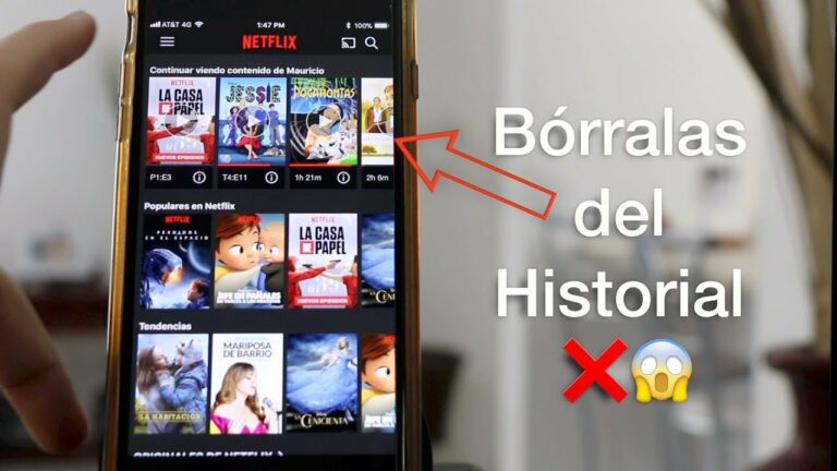 Como eliminar algo visto de netflix