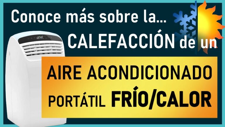 Aire acondicionado portatil calor como funciona