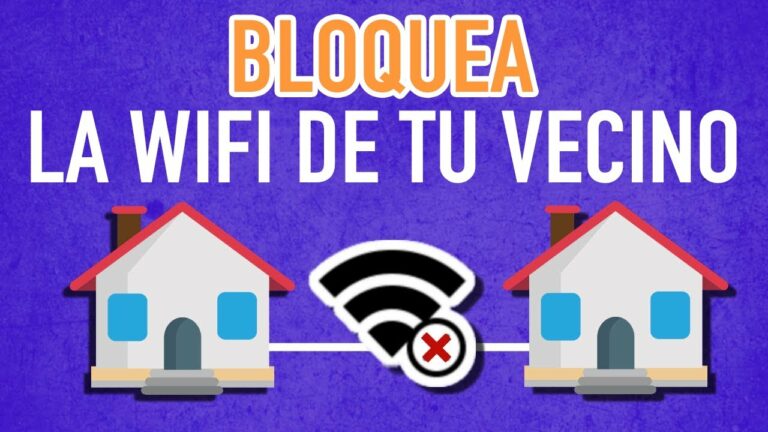 Como bloquear la señal wifi de mi vecino