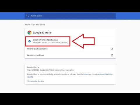 Como saber que versión de chrome tengo