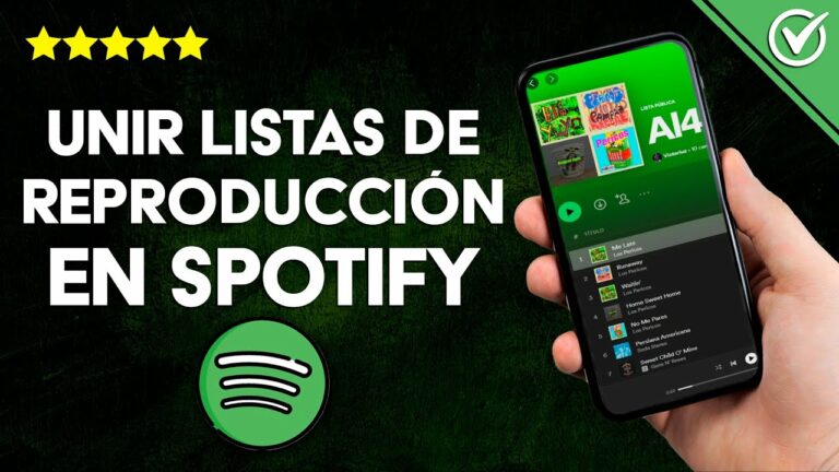 Como fusionar listas de spotify