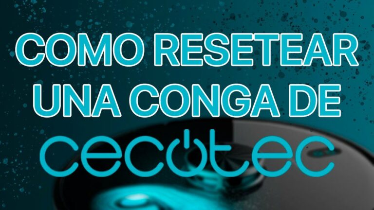 Como resetear conga 5090