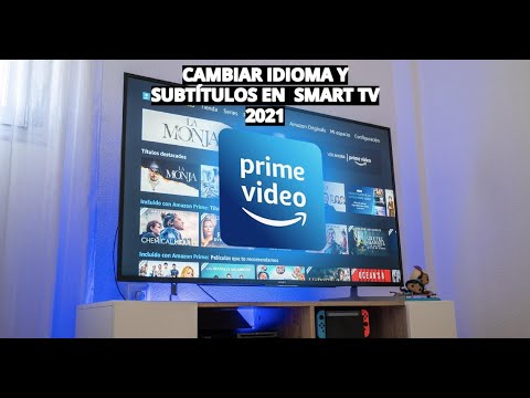 Como cambiar idioma en amazon prime video smart tv