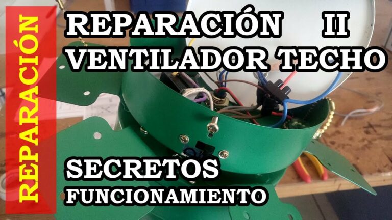 Como funciona un ventilador de techo