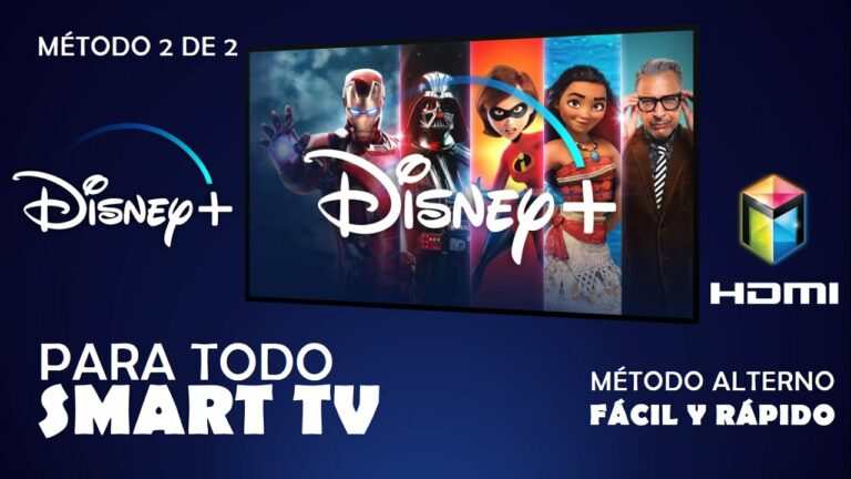 Como poner disney plus en la tv samsung