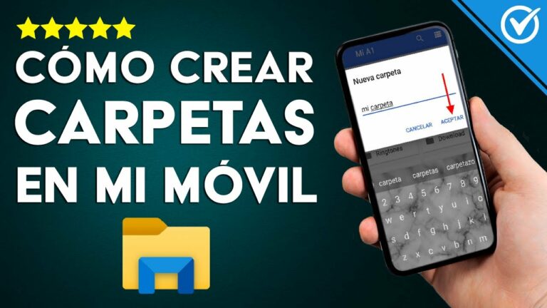 Como hacer carpetas en el movil