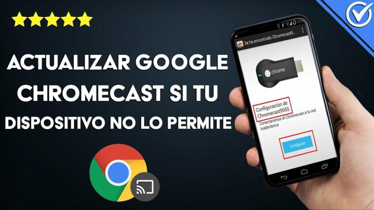 Como actualizar chromecast