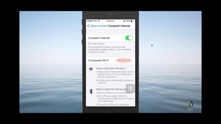 Usar iphone como wifi