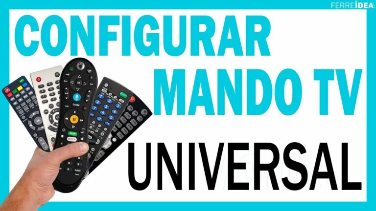 Como sintonizar mando universal