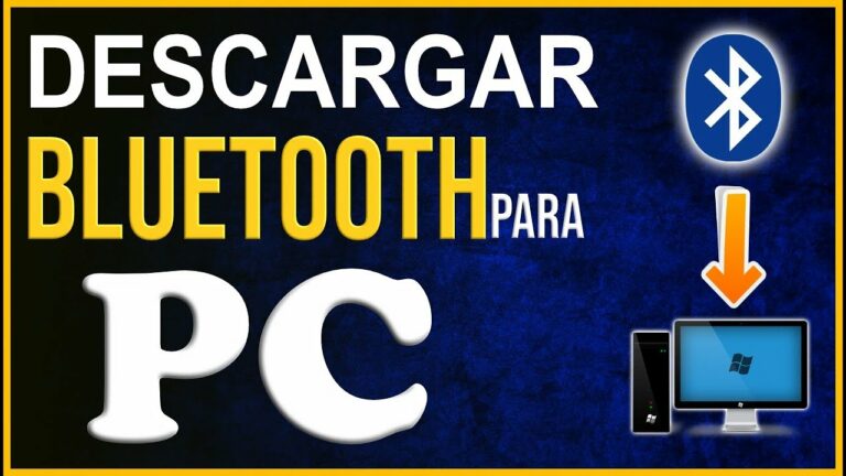 Como descargar bluetooth