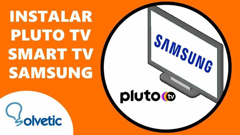 Como descargar pluto tv en smart tv samsung