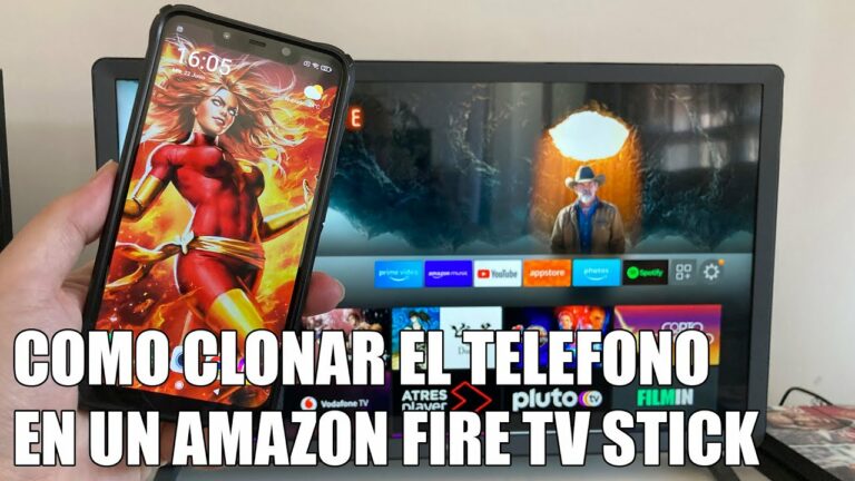 Como ver el movil en fire tv