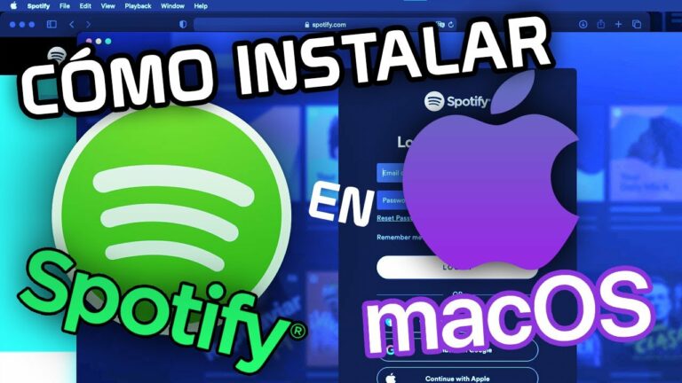 Como instalar spotify en macbook