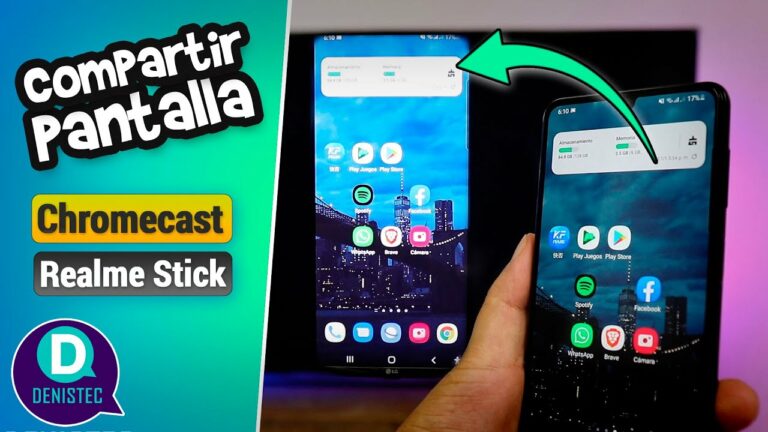 Como compartir pantalla en chromecast