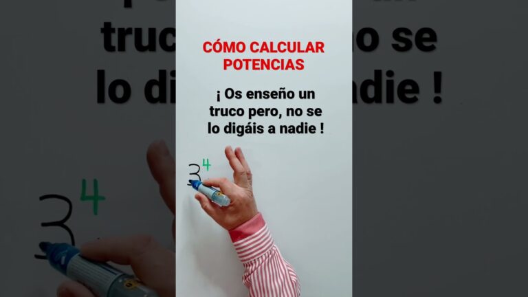 Como se calcula la potencia